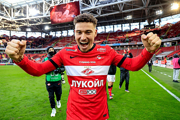 В семье нападающего «Спартака» пополнение