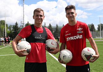 «Спартак-2» провел первую тренировку после отпуска