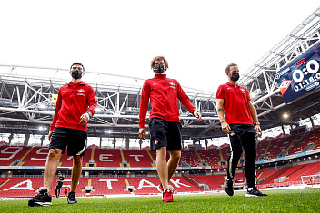 Стартовый состав «Спартака» в матче с «Нижним»